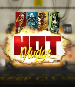 Step into the industrial world of the Hot Nudge game by Nolimit City, showcasing detailed graphics of steam-powered machinery and industrial gears. Enjoy the adventure of nudging reels for bigger wins, accompanied by striking symbols like steam punk heroes and heroines. A captivating approach to slot gameplay, perfect for those who love steampunk aesthetics.